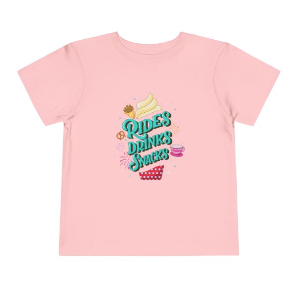 Rides, Drinks, Snacks - Toddler T-shirt Hot on Sale