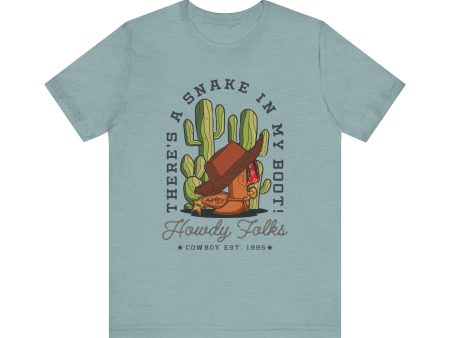 Howdy Folks - Adult Tee Shirt Online Sale