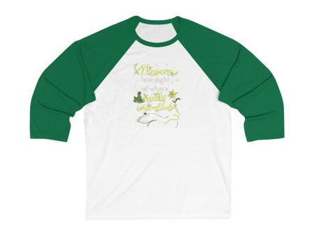 Bayou Adventure - Unisex 3\4 Sleeve Baseball Tee Cheap