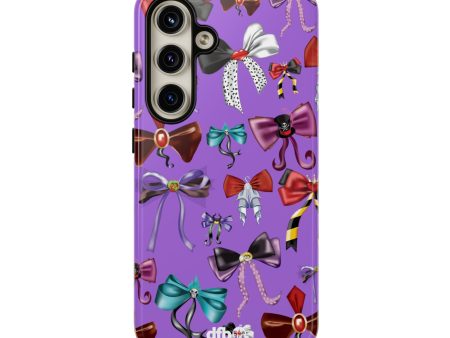 Bad to the Bow- Villains Bows - Samsung Galaxy & Google Pixel Phone Case Cheap