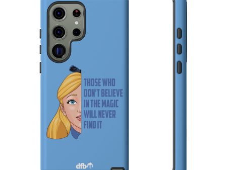 Alice in Wonderland Quote - Those Who Don t Believe in the Magic Will Never Find It Samsung Galaxy & Google Pixel Phone Case Online Sale