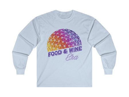 Food & Wine Era - Long Sleeve Tee For Sale