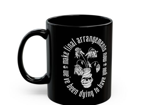 We ve Been Dying to Have You - Haunted Mansion - Black Mug Online