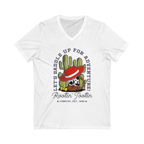 Rootin Tootin - Short Sleeve V-Neck Tee Discount