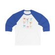 Bibbidi Bobbidi Bow - Princess Bow - Unisex 3\4 Sleeve Baseball Tee Online Sale