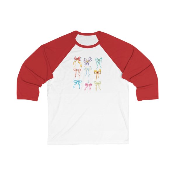 Bibbidi Bobbidi Bow - Princess Bow - Unisex 3\4 Sleeve Baseball Tee Online Sale