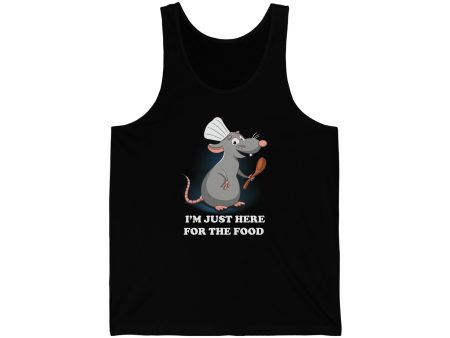 I m Just Here for the Food Unisex Jersey Tank For Sale