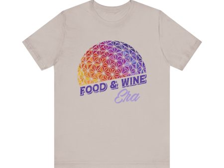 Food & Wine Era - Adult Tee Shirt Online now