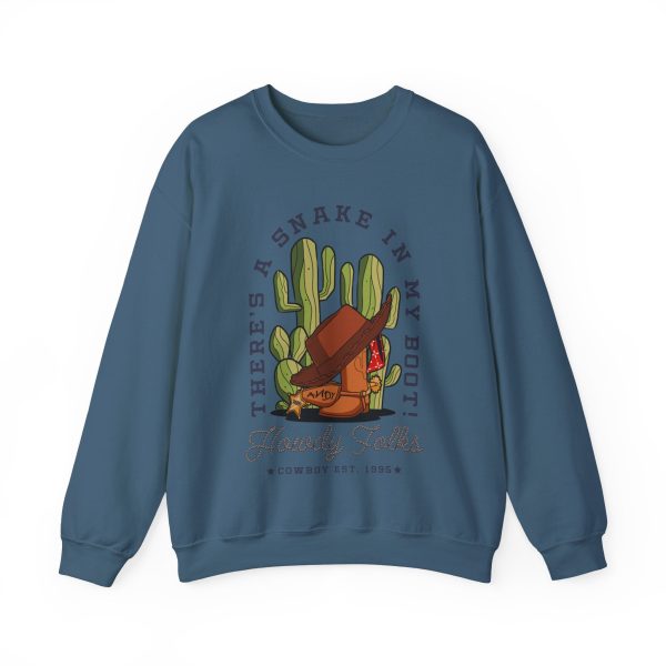 Howdy Folks - Adult Crewneck Sweatshirt For Discount