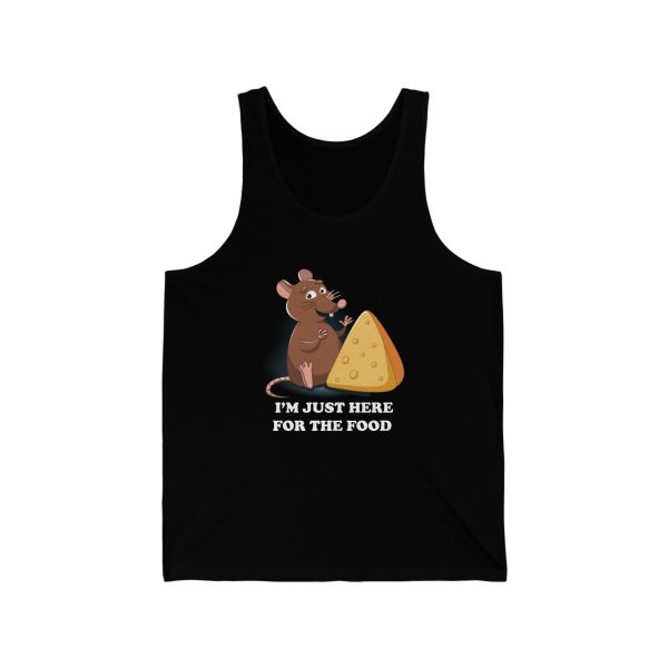 I m Just Here for the Food Unisex Jersey Tank For Sale