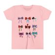 Bad to the Bow - Villains Bows - Youth Short Sleeve Tee Shirt Fashion