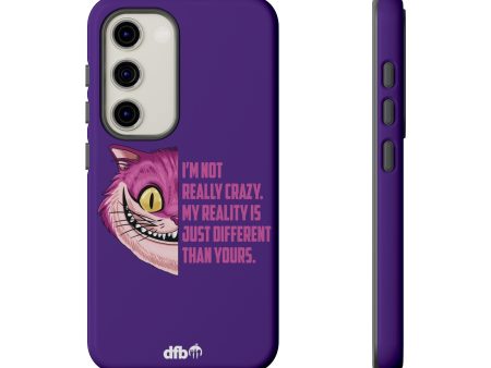 Cheshire Cat Quote - I m Not Really Crazy Samsung Galaxy & Google Pixel Phone Case Online Hot Sale