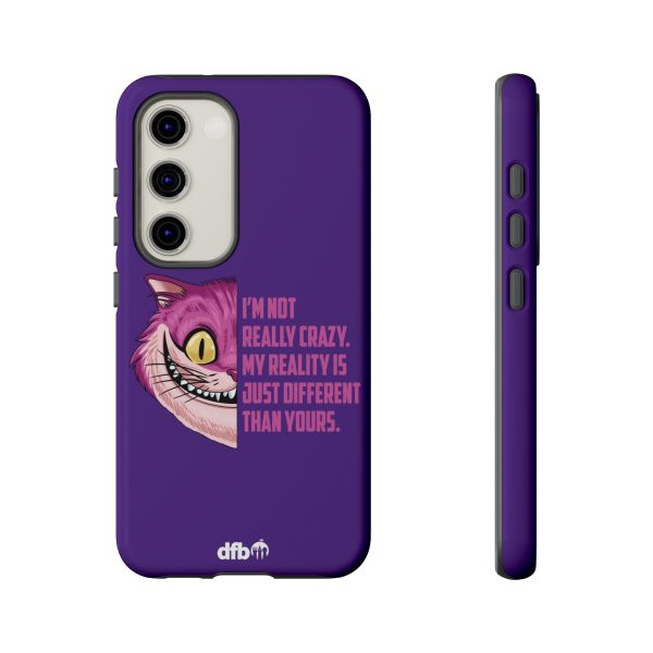 Cheshire Cat Quote - I m Not Really Crazy Samsung Galaxy & Google Pixel Phone Case Online Hot Sale