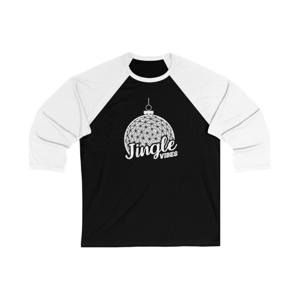 Jingle Vibes EPCOT Holidays - Unisex 3\4 Sleeve Baseball Tee Sale