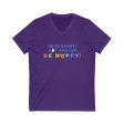 Go To Disney, Eat Snacks, Be Happy - Short Sleeve V-Neck Tee Cheap