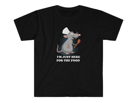 I m Just Here for the Food - Adult Unisex TShirt Sale