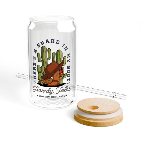 Howdy Folks - Sipper Glass, 16oz For Discount