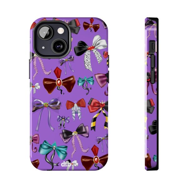 Bad to the Bow - Villains Bows - Apple Phone Case on Sale