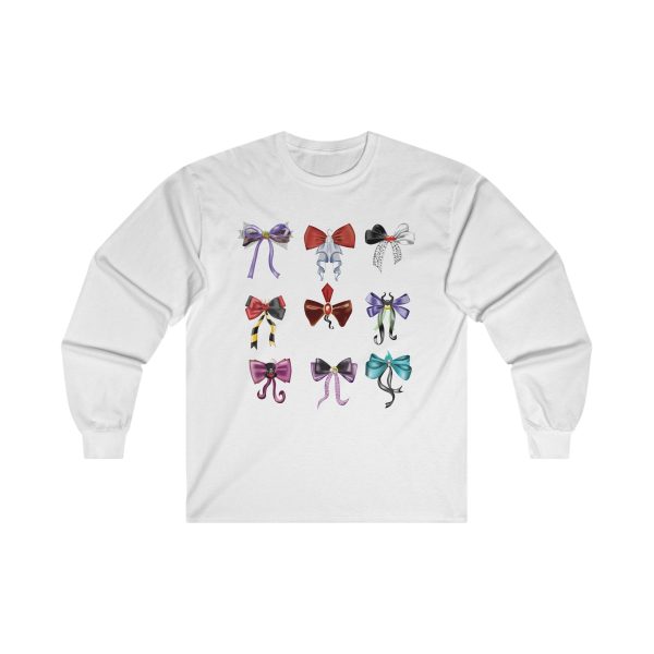 Bad to the Bow -Villains Bows - Long Sleeve Tee For Discount