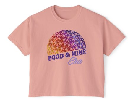 Food & Wine Era - Women s Boxy Tee on Sale