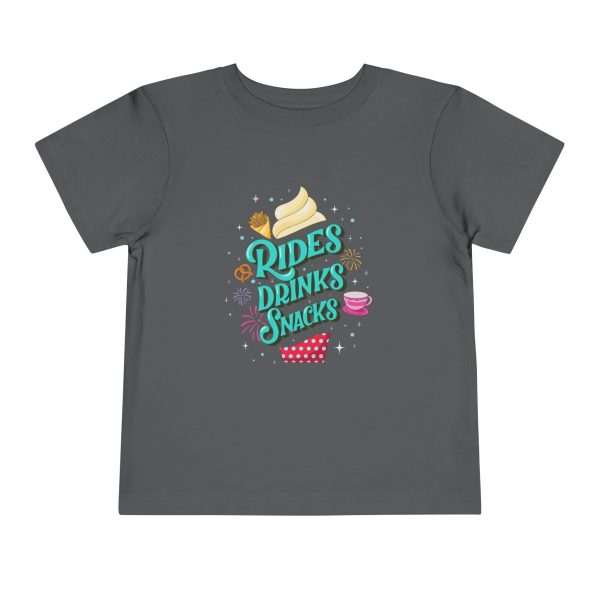 Rides, Drinks, Snacks - Toddler T-shirt Hot on Sale