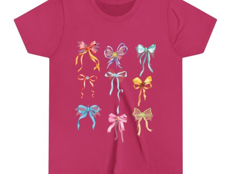 Bibbidi Bobbidi Bow - Princess Bows - Youth Short Sleeve Tee Shirt Online Sale