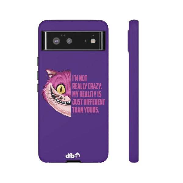 Cheshire Cat Quote - I m Not Really Crazy Samsung Galaxy & Google Pixel Phone Case Online Hot Sale