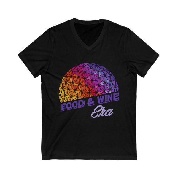 Food & Wine Era - Short Sleeve V-Neck Tee Online Hot Sale