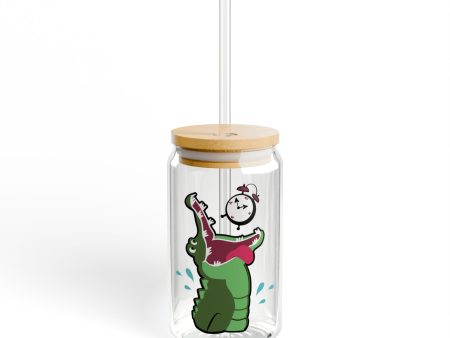 Tick Tock Croc - Sipper Glass, 16oz Sale