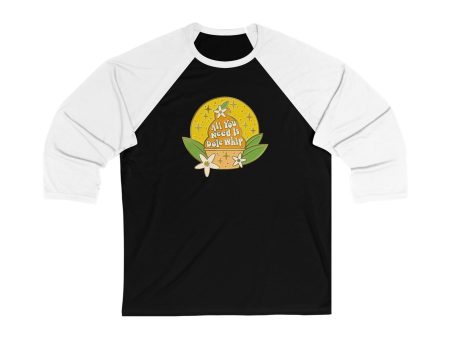 All You Need Is Dole Whip - Unisex 3\4 Sleeve Baseball Tee Hot on Sale