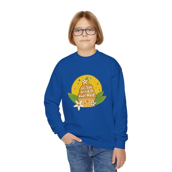 All You Need Is Dole Whip - Youth Crewneck Sweatshirt Online Hot Sale