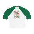 A Main Street Christmas - Unisex 3\4 Sleeve Baseball Tee Online Sale