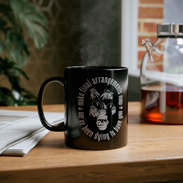 We ve Been Dying to Have You - Haunted Mansion - Black Mug Online