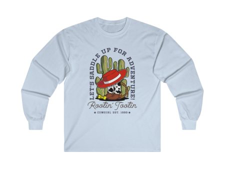 Rootin Tootin - Long Sleeve Tee For Cheap