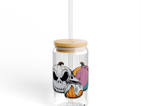 This Is Halloween, Pumpkin Trio - Sipper Glass, 16oz Online Sale