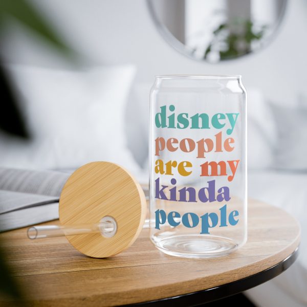 Disney People Are My Kinda People - Sipper Glass, 16oz Discount