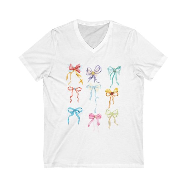 Bibbidi Bobbidi Bow - Princess Bows - Short Sleeve V-Neck Tee Supply