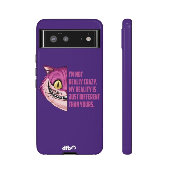 Cheshire Cat Quote - I m Not Really Crazy Samsung Galaxy & Google Pixel Phone Case Online Hot Sale