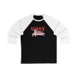 Easy Tiger- Rajah- Unisex 3\4 Sleeve Baseball Tee Sale