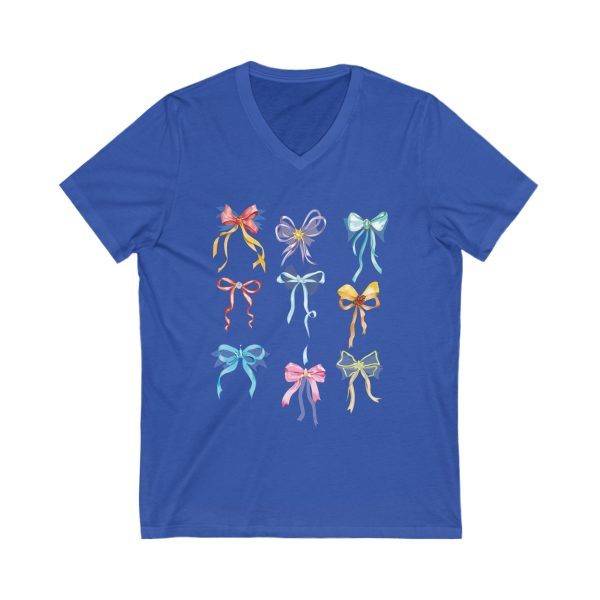 Bibbidi Bobbidi Bow - Princess Bows - Short Sleeve V-Neck Tee Supply