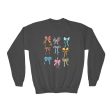 Bibbidi Bobbidi Bow - Princess Bows - Youth Crewneck Sweatshirt Discount