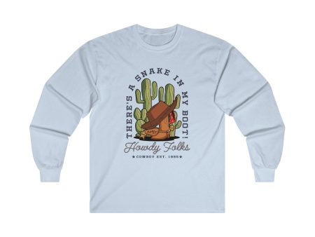 Howdy Folks - Long Sleeve Tee Sale