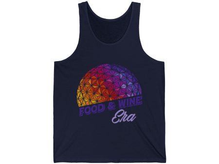 Food & Wine Era - Unisex Tank Top Hot on Sale