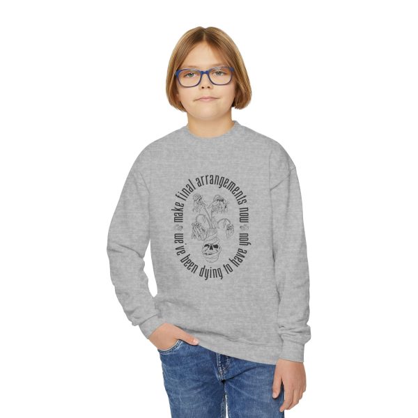 We ve Been Dying to Have You - Haunted Mansion - Youth Crewneck Sweatshirt Fashion