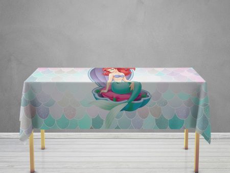 Mermaid Theme Cake Tablecover on Sale