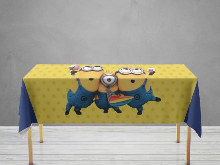 Minion Theme Cake Tablecover Online