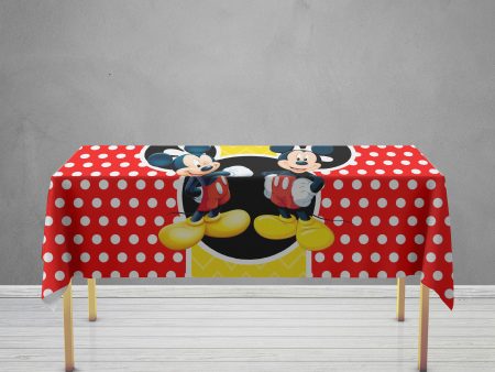 Mickey Mouse Cake Tablecover Fashion