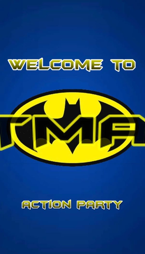 Batman Theme E-Video Invite Supply