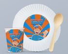 Blippi Theme Party Cups and Plates Combo For Sale