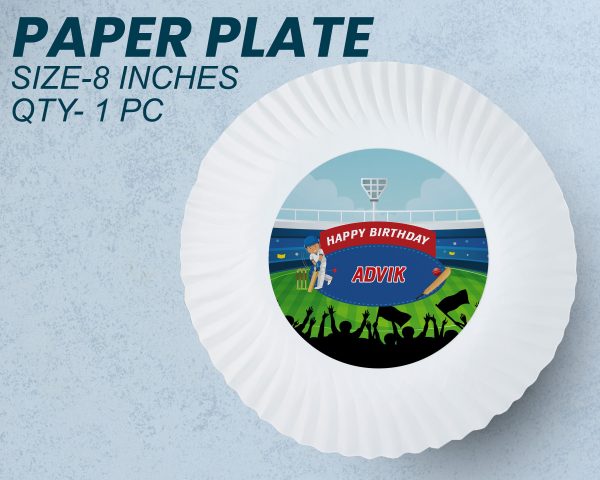 Cricket Theme Party Cups and Plates Combo Cheap